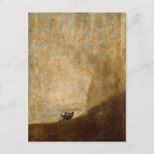 Carte Postale Le chien (Peintures noires) par Francisco Goya 182