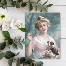 Le chiot espiègle par Emile Vernon