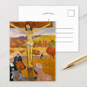 Carte Postale Le Christ Jaune   Paul Gauguin