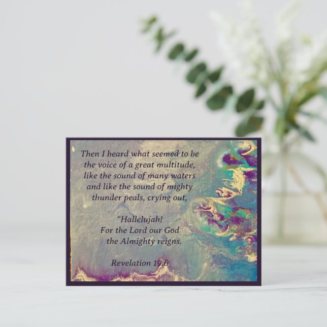 Carte Postale Le ciel crie (Debout devant)