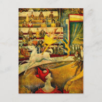 Le cirque de Georges Seurat (1891)