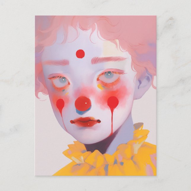 Carte Postale Le Clown  (Devant)