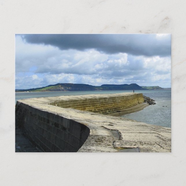 Carte Postale Le Cobb, Lyme Regis (Devant)