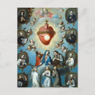 Carte Postale Le Coeur de Jésus par Juan Patricio Morlete Ruiz