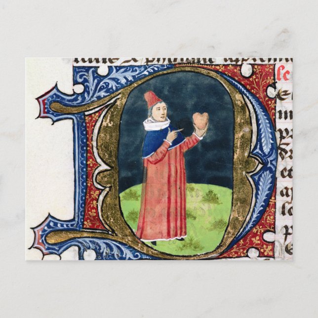 Carte Postale Le Coeur, du Traite de Medecine (Devant)