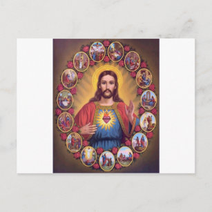 Carte Postale Le Coeur Sacré De Jésus