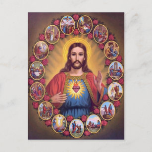 Carte Postale Le Coeur Sacré De Jésus