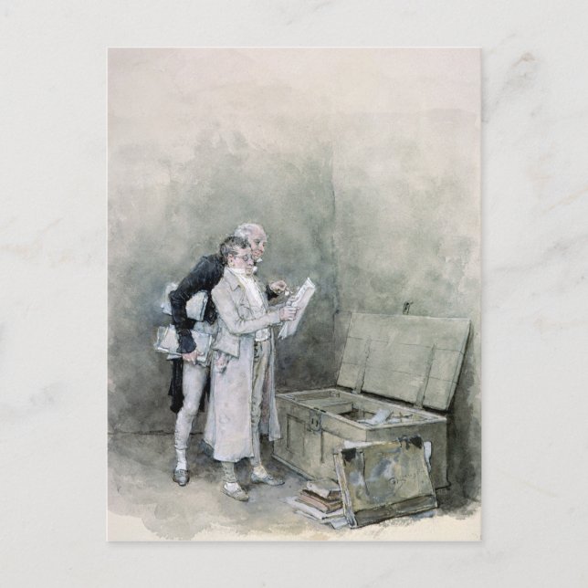 Carte Postale Le Coffre de l'Acte (Devant)