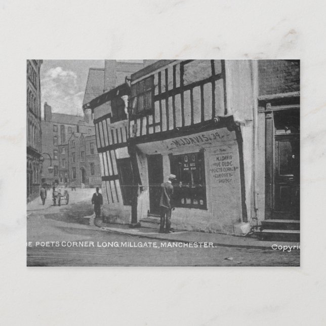 Carte Postale Le coin du poète (Devant)