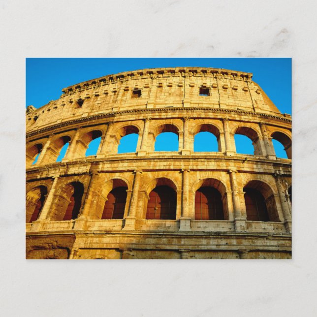 Carte Postale Le Colisée À Rome, Italie (Devant)