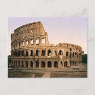 Carte Postale Le Colisée De Rome, Italie