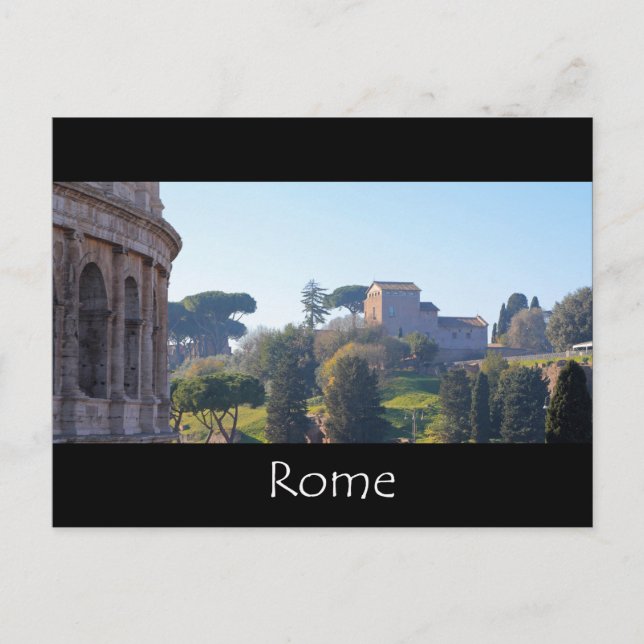 Carte Postale Le Colisée Rome (Devant)