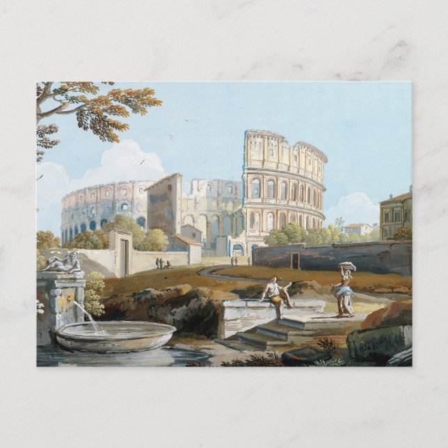 Carte Postale Le Colisée, Rome | Giovanni Battista Busiri (Devant)