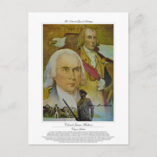 Carte Postale Le colonel James Madison