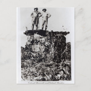 Carte Postale Le colonel Roosevelt et le colonel Rondon à Navait
