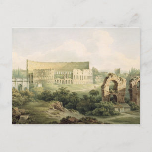 Carte Postale Le Colosseum, Rome, 1802