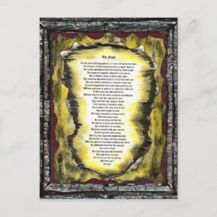 Carte Postale Le combat