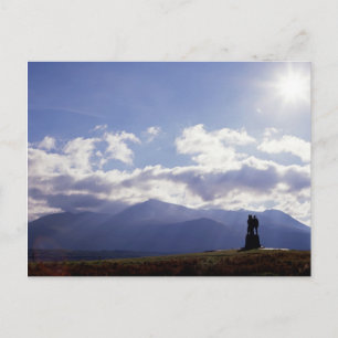 Carte Postale Le Commando Monument Scotland