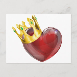 Carte Postale Le concept du roi des coeurs
