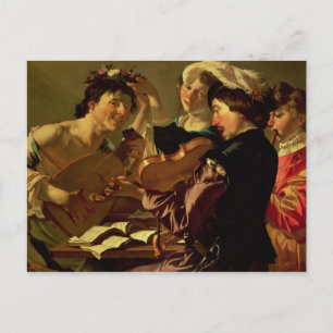 Carte Postale Le concert