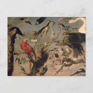 Carte Postale Le concert des oiseaux