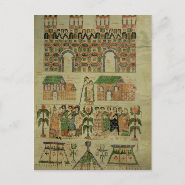 Carte Postale Le Conseil de Tolède (Devant)