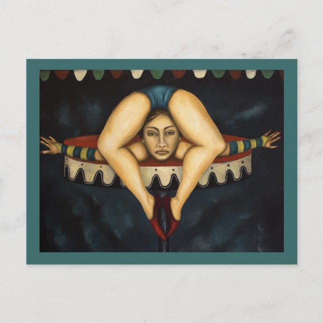 Carte Postale Le Contortionniste (Devant)