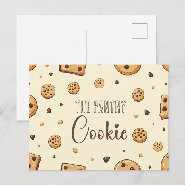 Carte Postale Le cookie de la Pantry (Devant / Derrière)