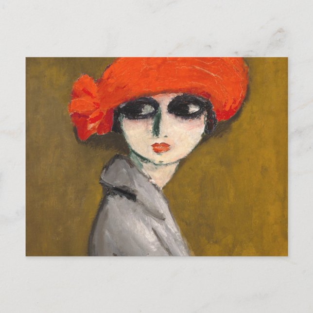 Carte Postale Le Coquelicot ( Corn Poppy ) Par Kees Van Dongen (Devant)