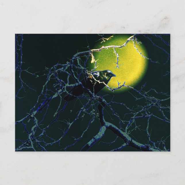 Carte Postale le Corbeau (Devant)