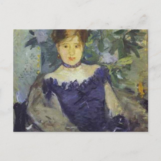 Carte Postale Le Corsage Noir (Devant)