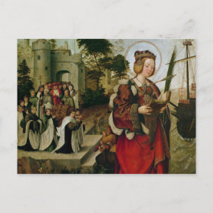 Carte Postale Le Cortege des reliques de St. Auta