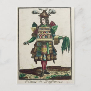 Carte Postale Le costume du parfumeur