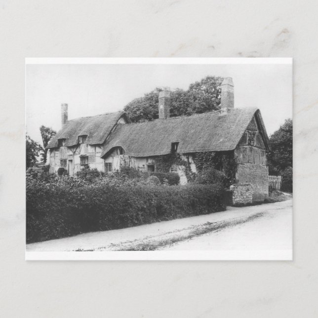 Carte Postale Le cottage d'Anne Hathaway (Devant)