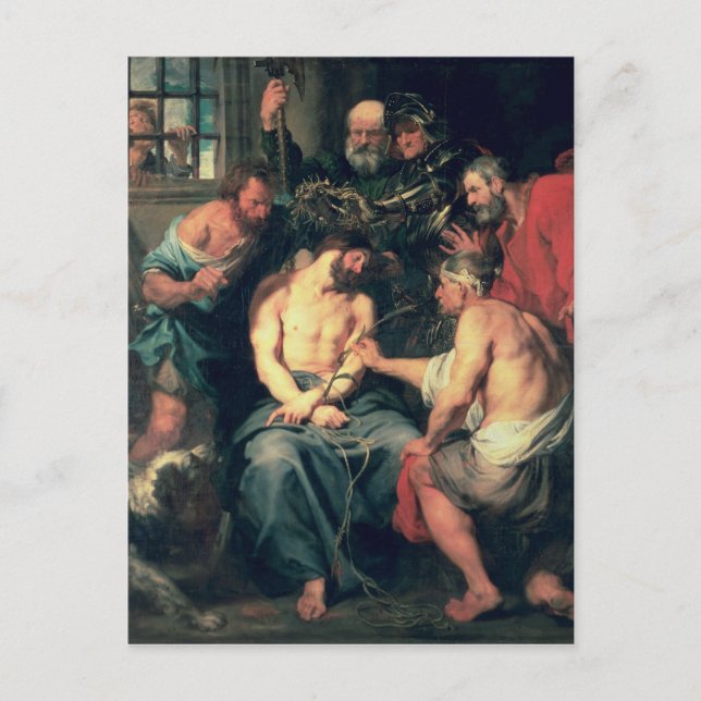 Carte Postale Le Couronnement d'épines, 1618-20 (Devant)