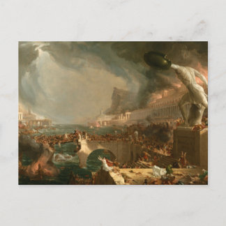 Carte postale Le cours de l'Empire Destruction Col