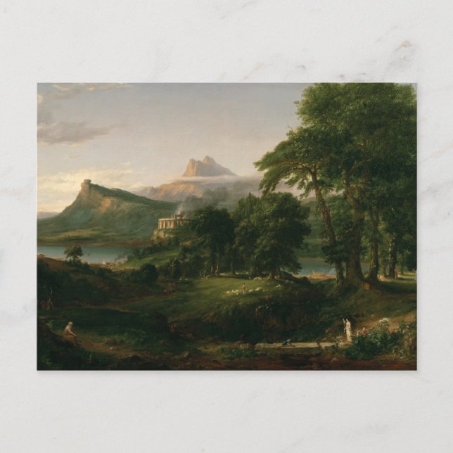 Carte Postale Le cours de l'Empire, l'État arcadien (Devant)