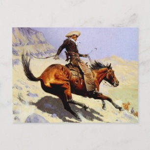 Carte Postale Le cowboy de Remington, Armée de cavalerie Vintage