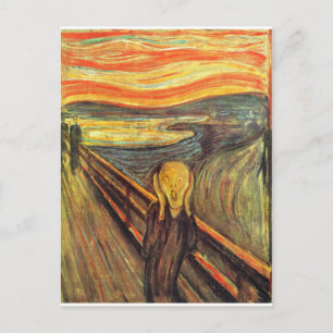 Carte Postale Le cri - Edvard Munch