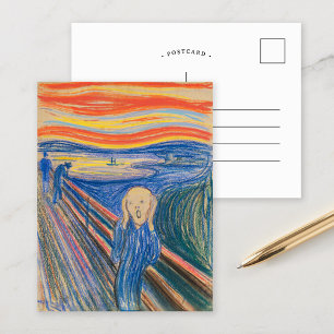 Carte Postale Le cri   Edvard Munch