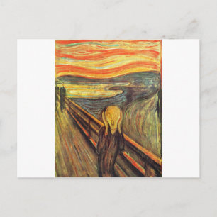 Carte Postale Le cri - Edvard Munch