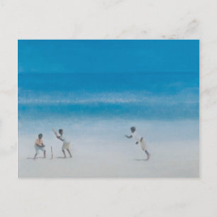 Carte Postale Le cricket sur la plage 2012