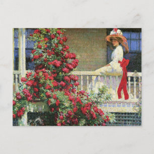 Carte Postale Le Crimson Rambler Philip Hale Fine Art