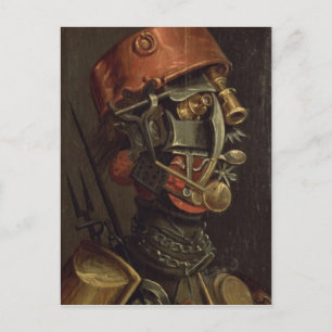 Carte Postale Le cuisinier (huile sur le panneau)