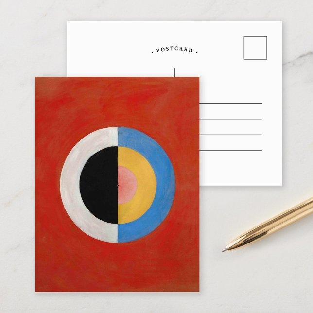 Carte Postale Le Cygne, n° 17 | Hilma af Klint (Créateur téléchargé)