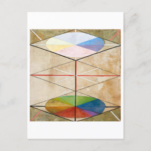 Carte Postale Le cygne n° 23   Hilma af Klint  