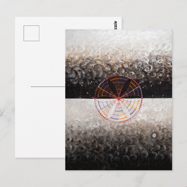 Carte Postale Le Cygne, no 10 | Hilma af Klint | (Devant / Derrière)