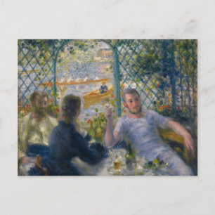 Carte Postale Le déjeuner du tour de Pierre-Auguste Renoir