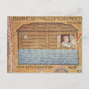 Carte Postale Le déluge, de l'Atrium, détail de Noé