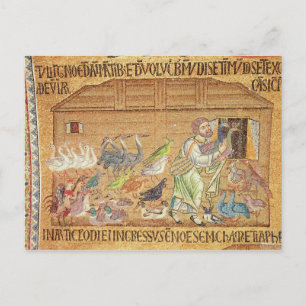 Carte Postale Le déluge, de l'Atrium, détail de Noé